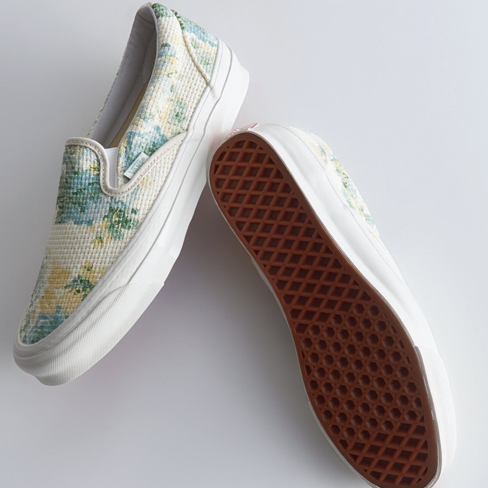 Kith for Vault by Vans Floral turtledove size 11 M slip on NWT